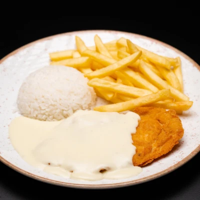 Frango Milanesa aos 4 Queijos