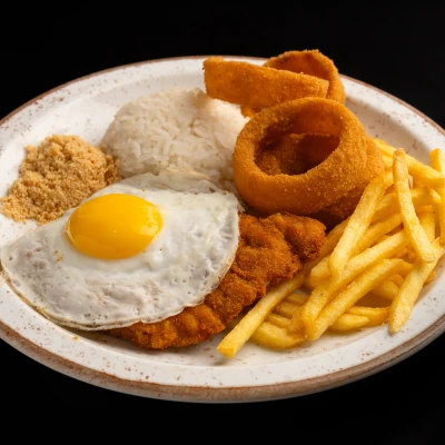Minuta de Frango à Milanesa