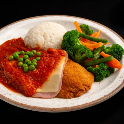 Frango à Parmegiana Light