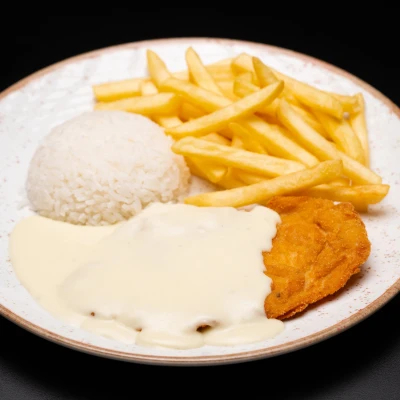 Frango Milanesa aos 4 Queijos