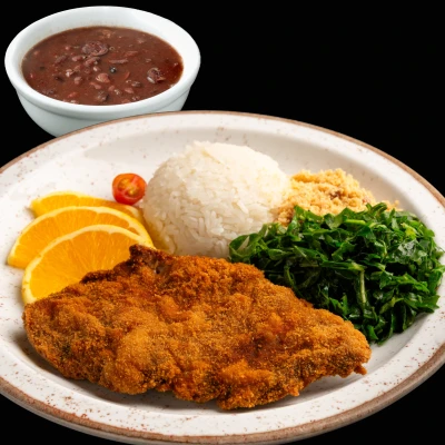 Feijoadinha de Bife Milanesa