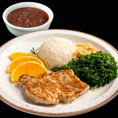 Feijoadinha de Lombo Grelhado