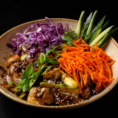 Bowl com Cogumelos